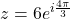 z = 6e^{i\frac{4\pi}{3}}