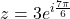 z = 3e^{i\frac{7\pi}{6}}