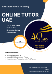 Online Tutor UAE