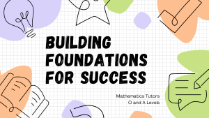 Building Foundations for Success