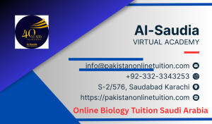 Online Biology Tuition Saudi Arabia