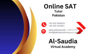 Online SAT Tutor Pakistan