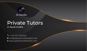Private Tutors in Saudi Arabia