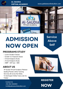Virtual Tuition in Pakistan