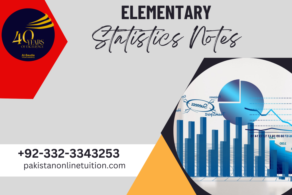 Elementary Statistics Notes