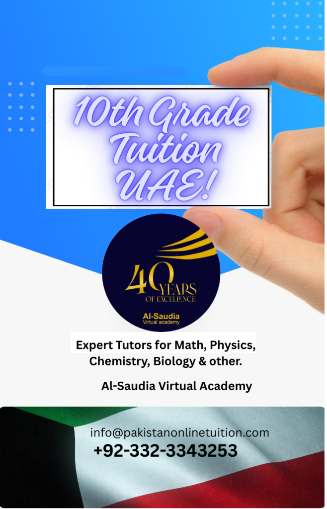 10th Grade Tuition UAE