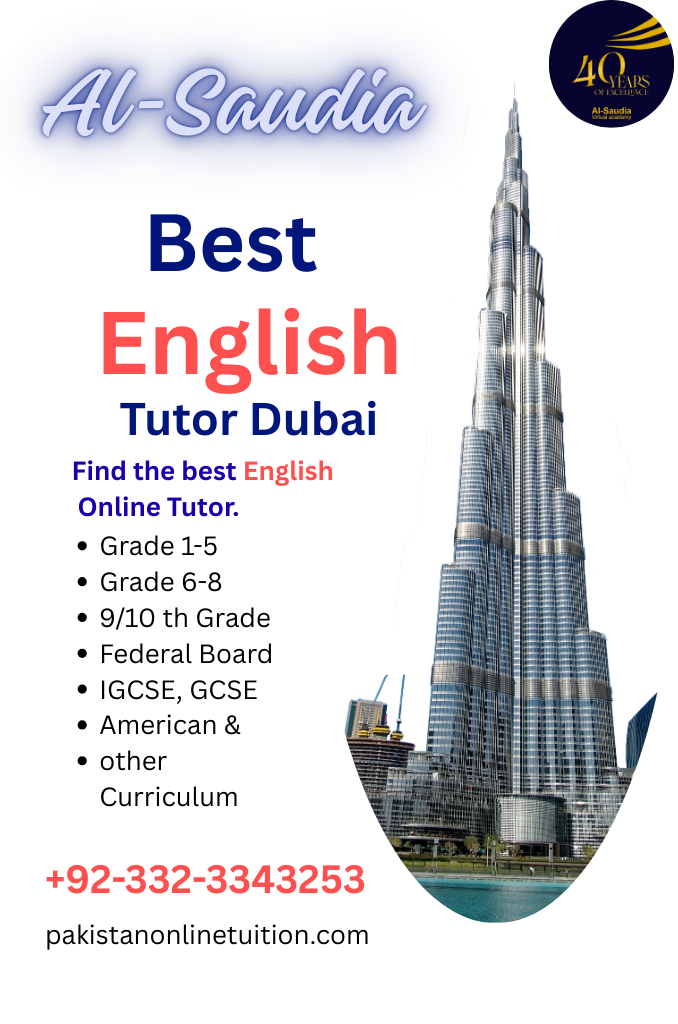 Best English Tutor Dubai
