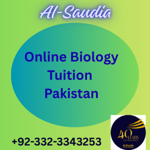 Online Biology Tuition Pakistan