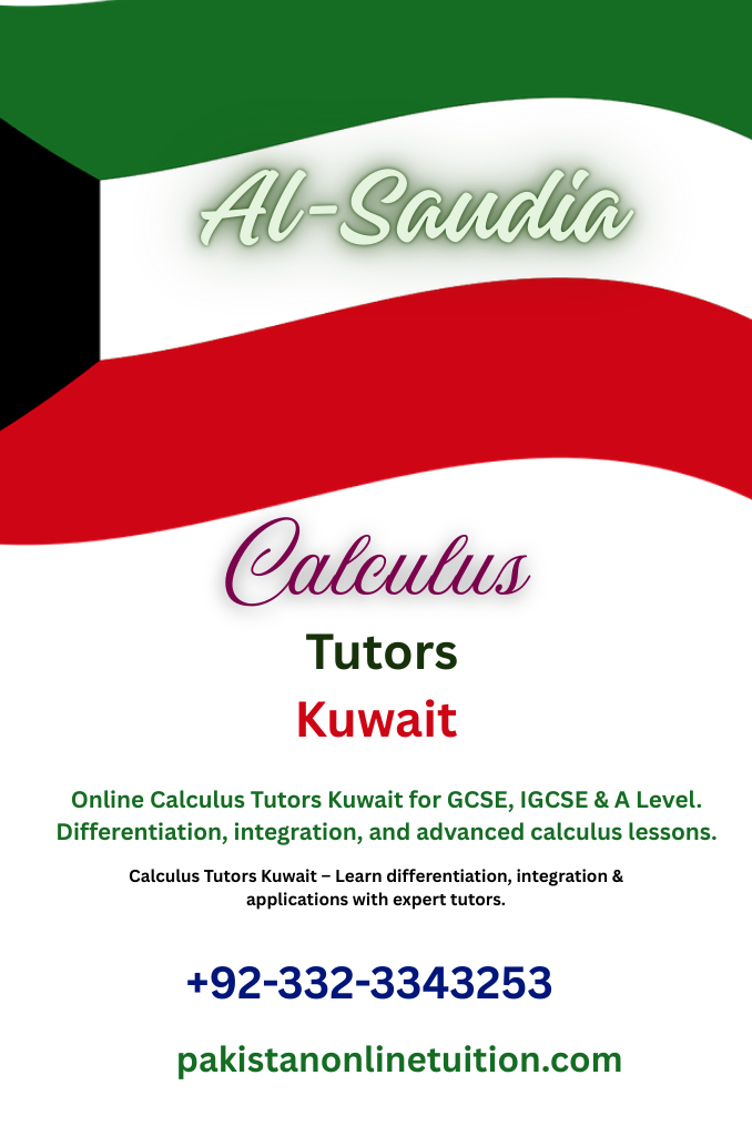 Calculus Tutors Kuwait