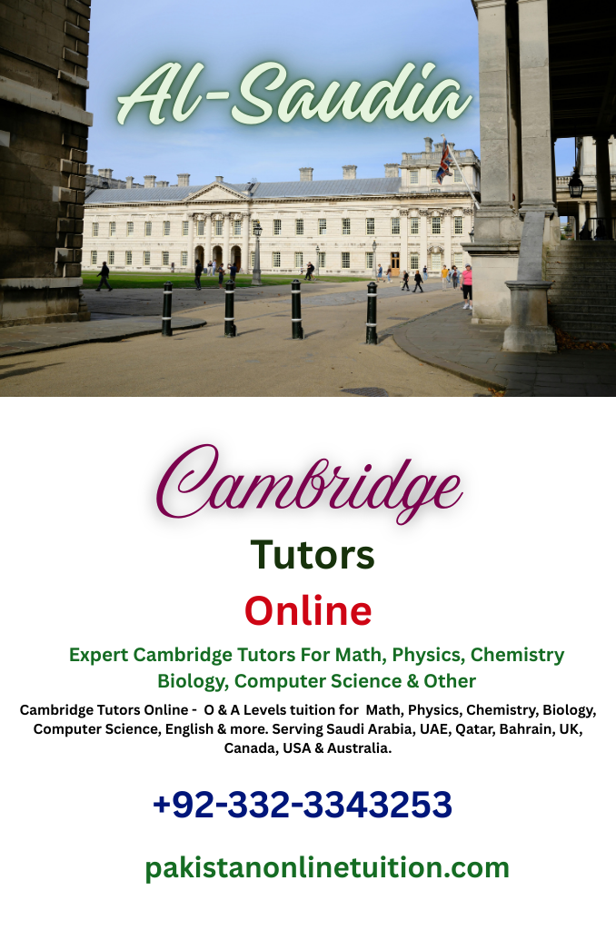 Cambridge Tutors online