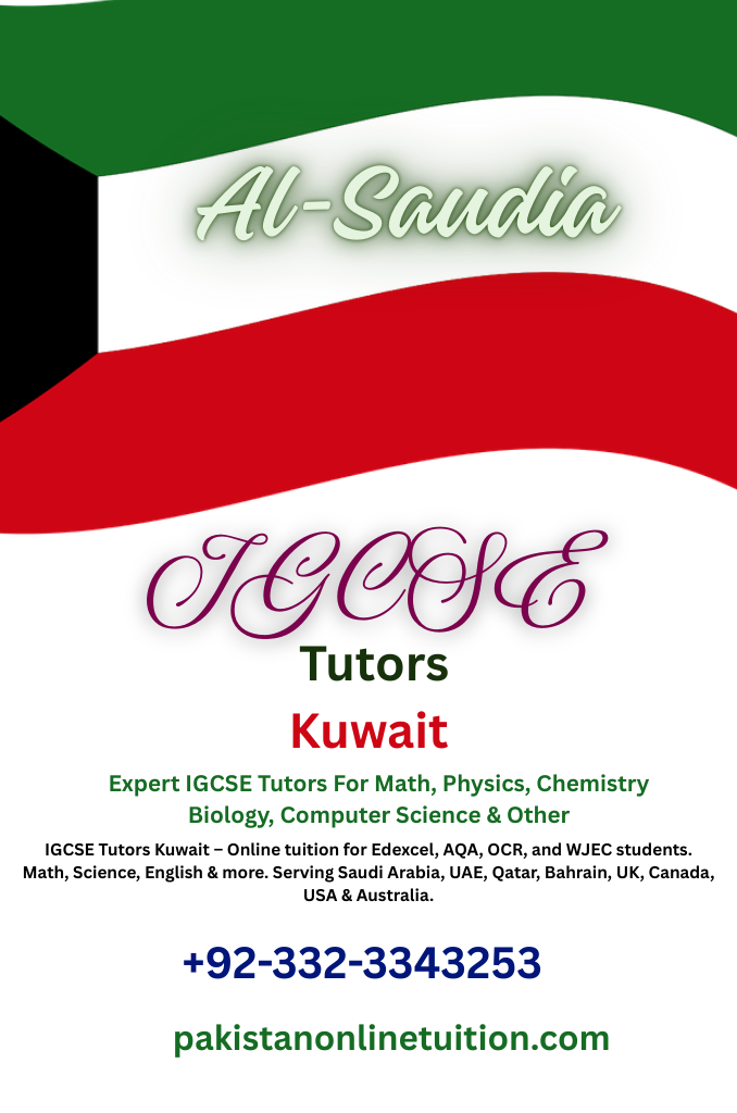 IGCSE Tutors Kuwait