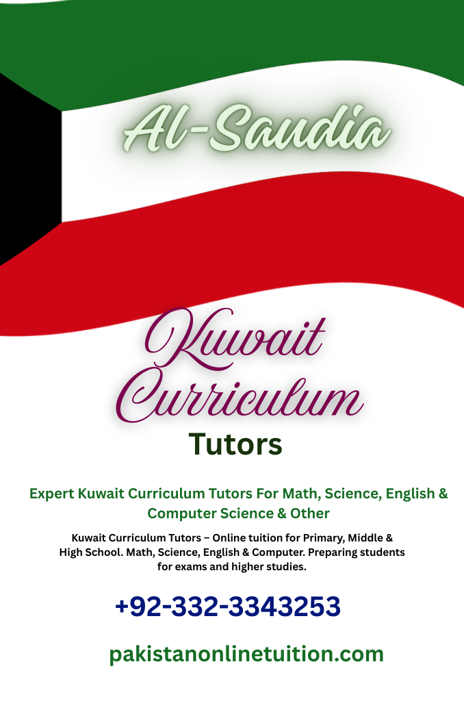 Kuwait Curriculum Tutors