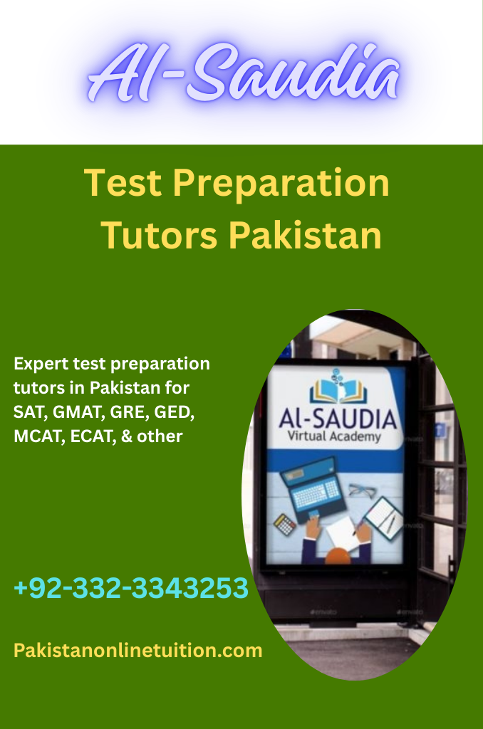 Test Preparation Tutors Pakistan