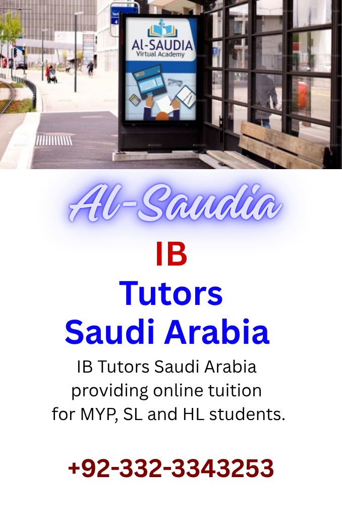 IB Tutors Saudi Arabia
