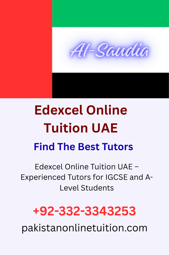 Edexcel Online Tuition UAE