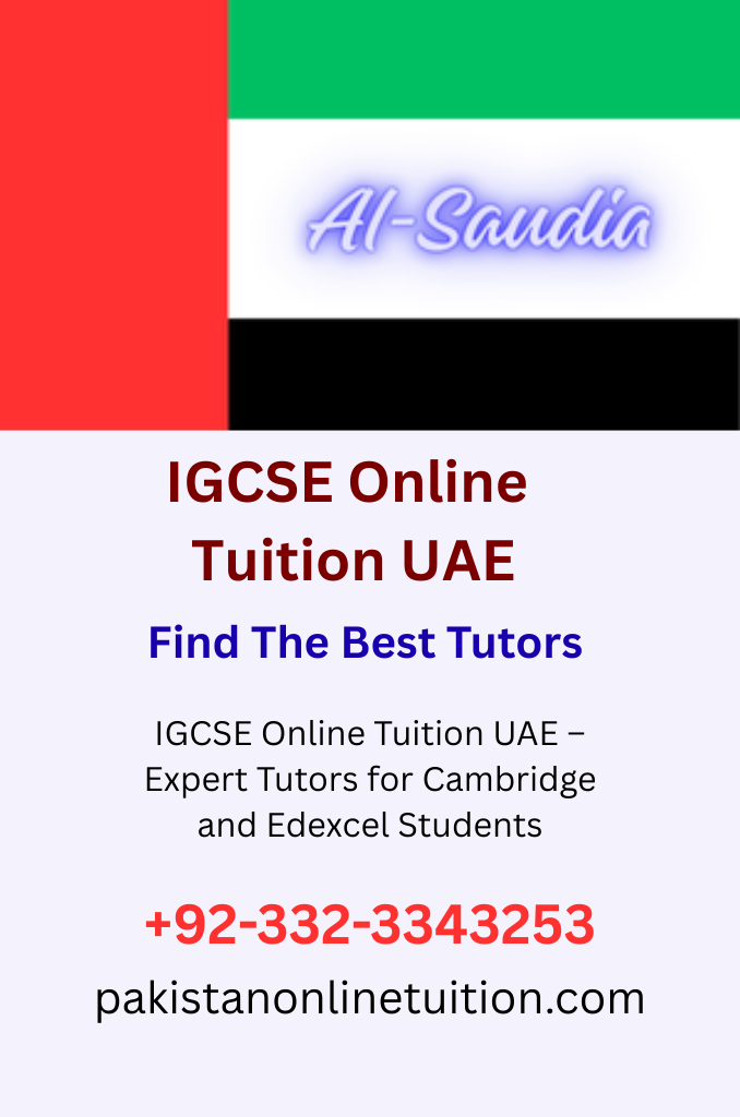 IGCSE Online Tuition UAE