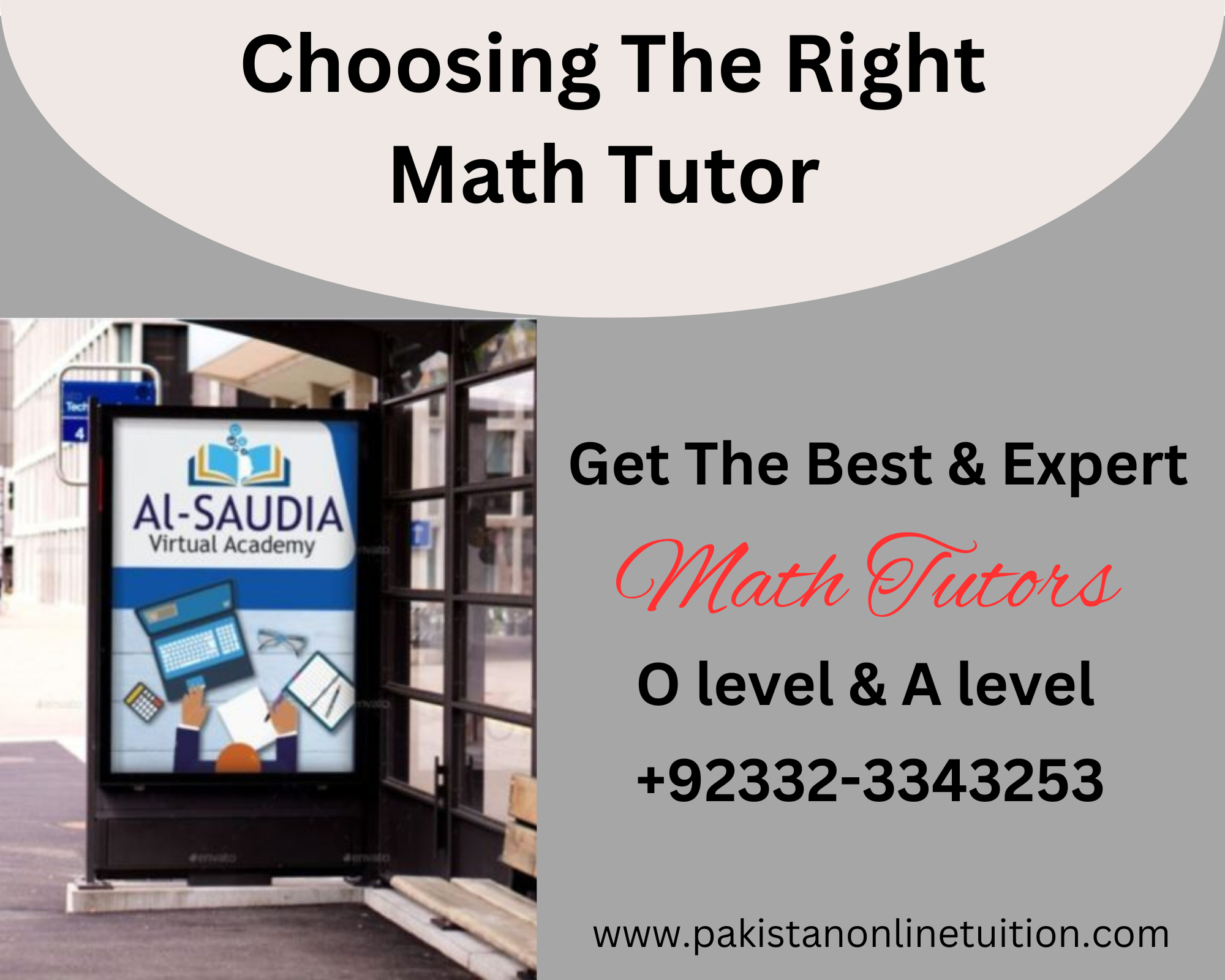 Choosing The Right Math Tutor