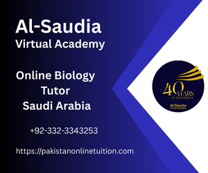 Online Biology Tutor Saudi Arabia