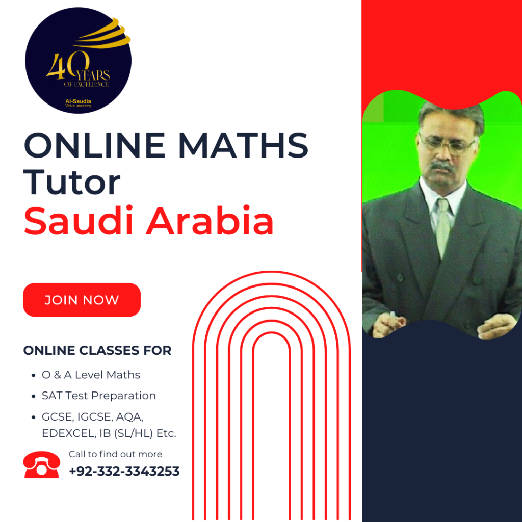 Online Math's Tutors Saudi Arabia