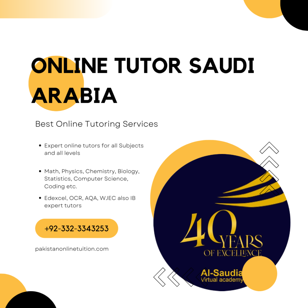 Online Tutor Saudi Arabia