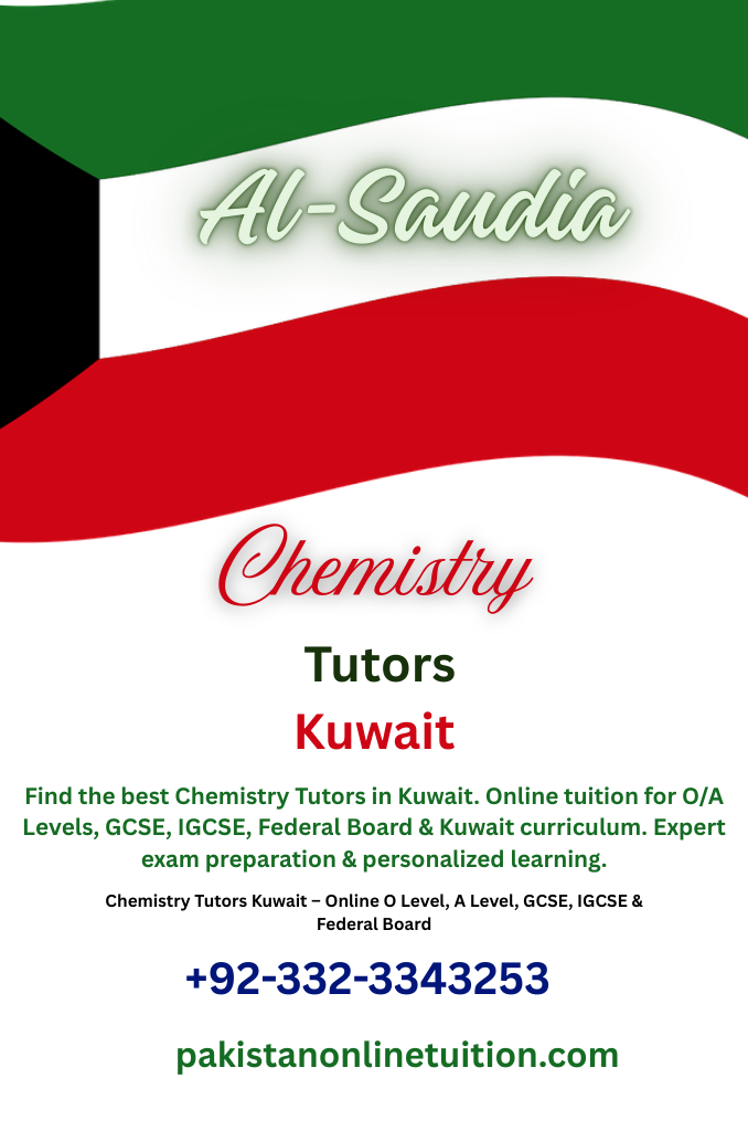 Chemistry Tutors Kuwait