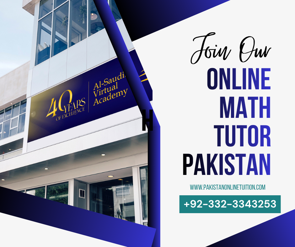 Online Math Tutor Pakistan