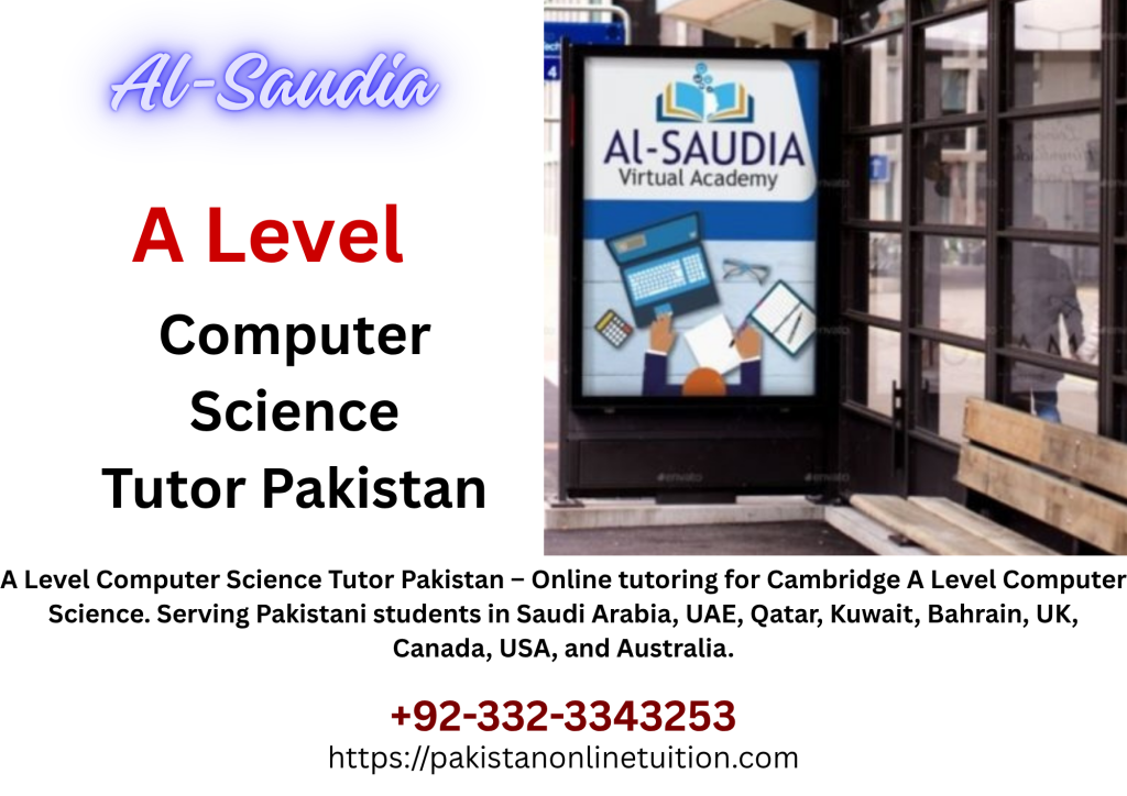A Level Computer Science Tutor Pakistan a level computer science tutor pakistan