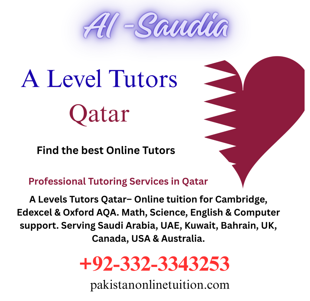 a level tutors qatar