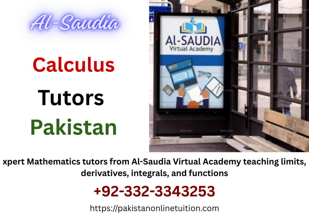 calculus tutors pakistan