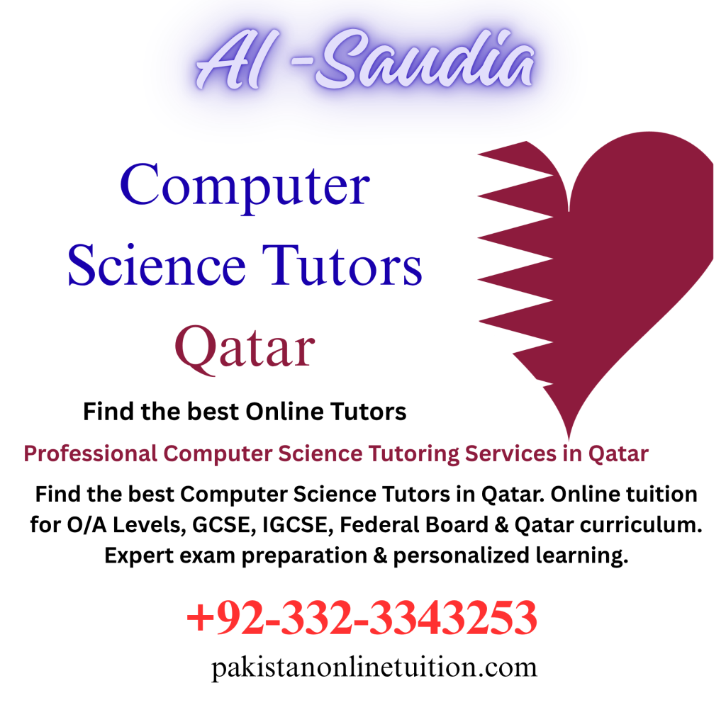 Computer Science Tutors Qatar computer science tutors qatar