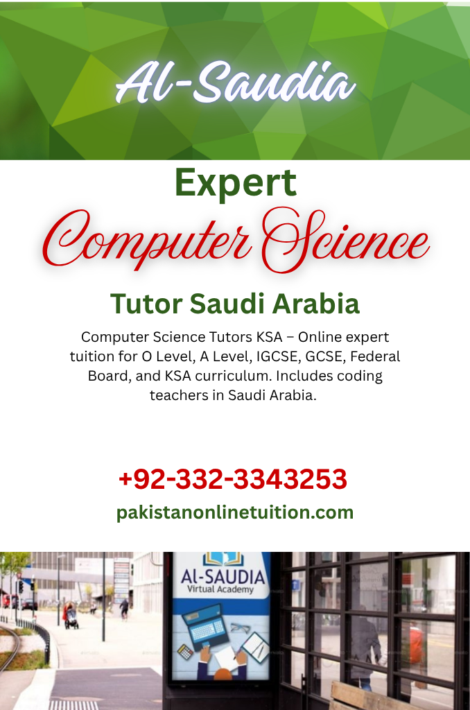 computer science tutors saudi arabia