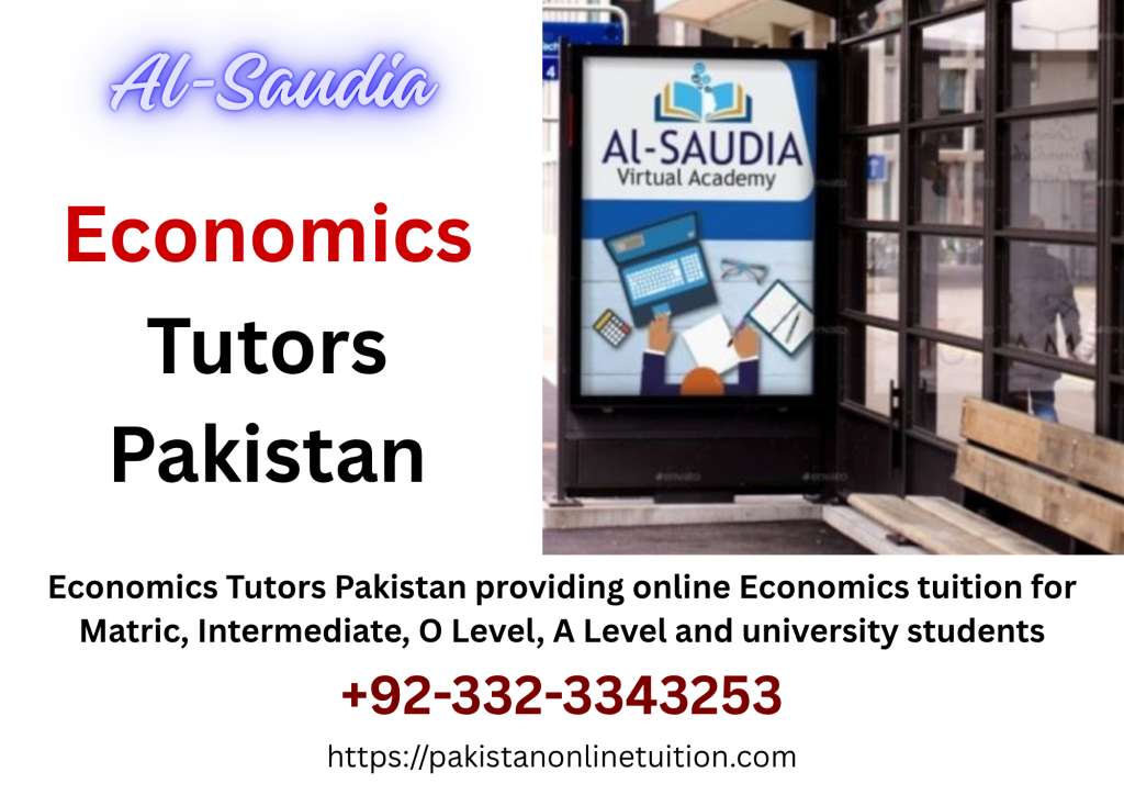 economics tutors pakistan