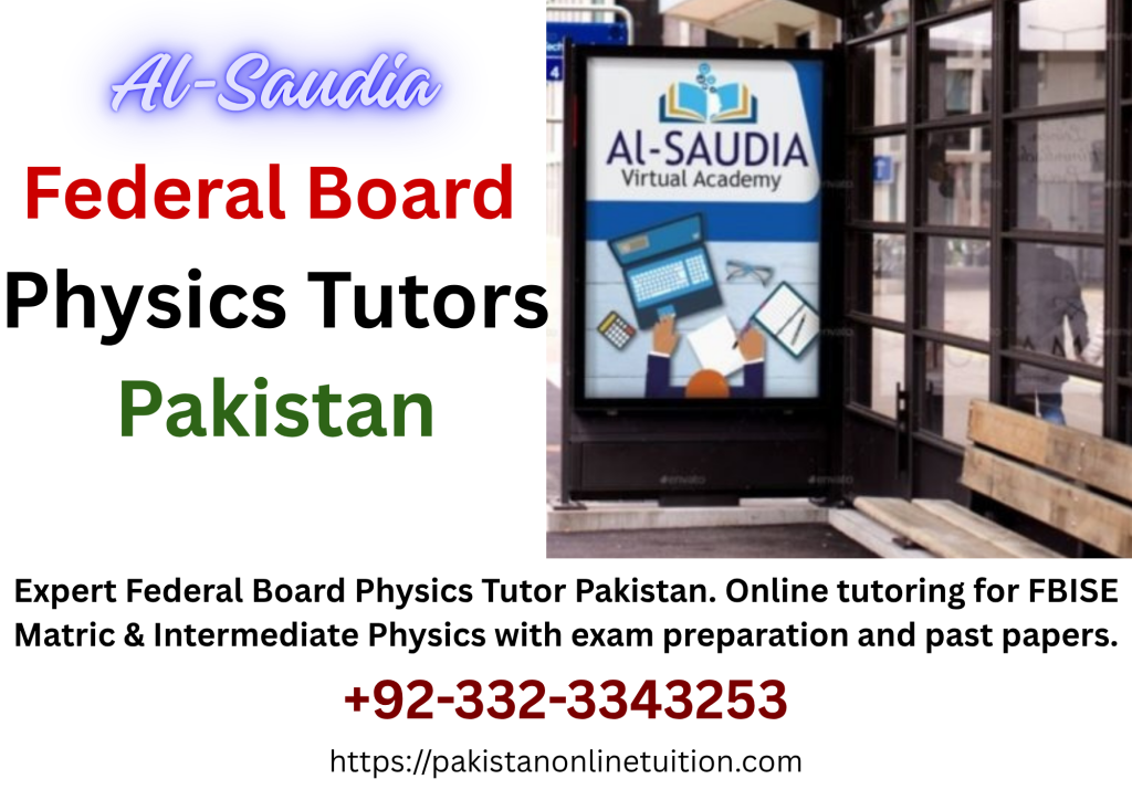 federal board physics tutor pakistan