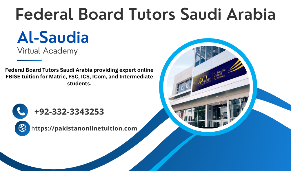 federal board tutors saudi arabia
