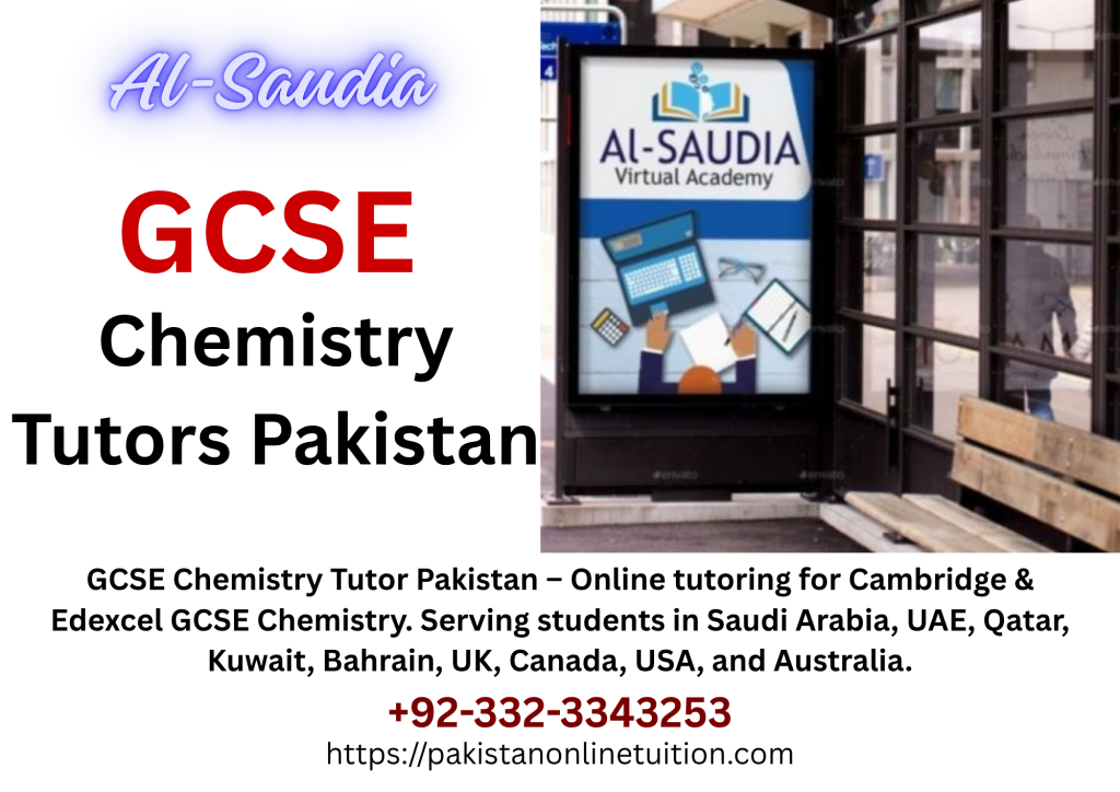 gcse chemistry tutor pakistan