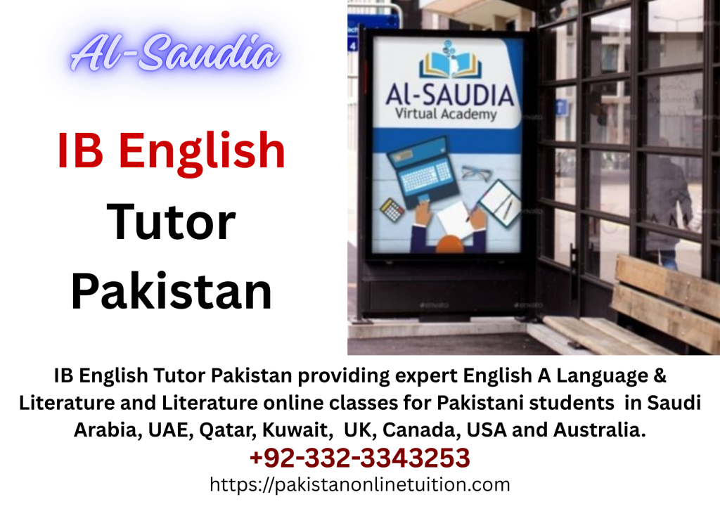 IB English Tutor Pakistan ib english tutor pakistan