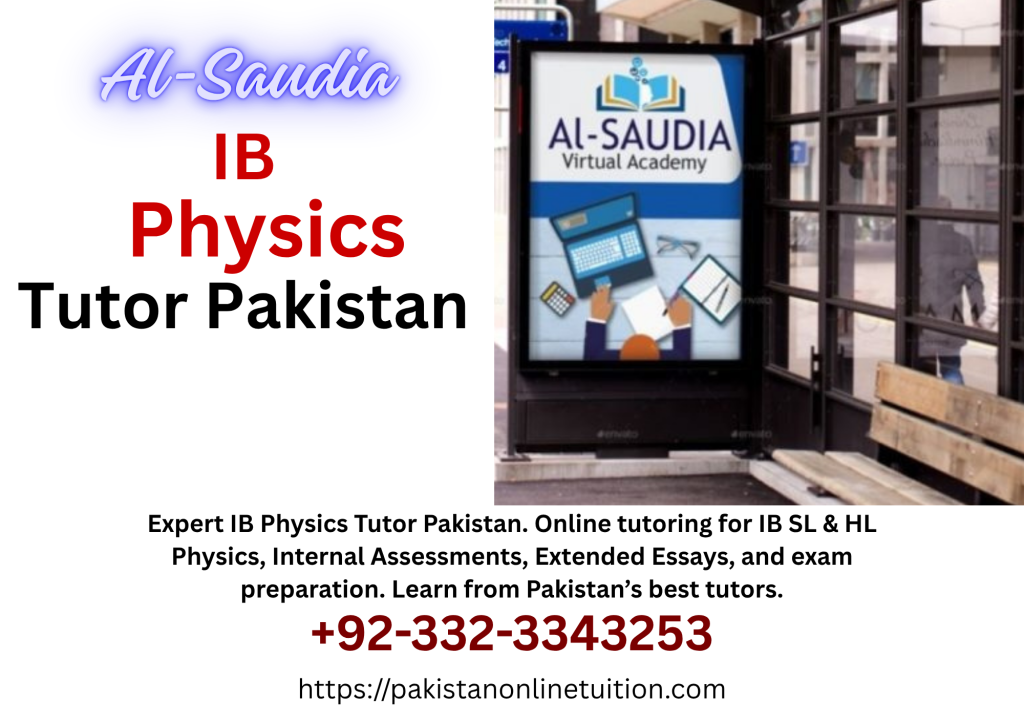 ib physics tutor pakistan