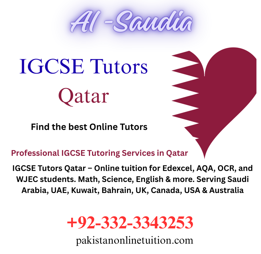 IGCSE Tutors Qatar igcse tutors qatar