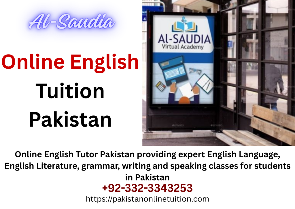 Online English Tutor Pakistan online english tuition pakistan