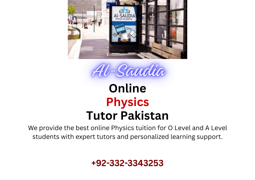 online physics tutor pakistan