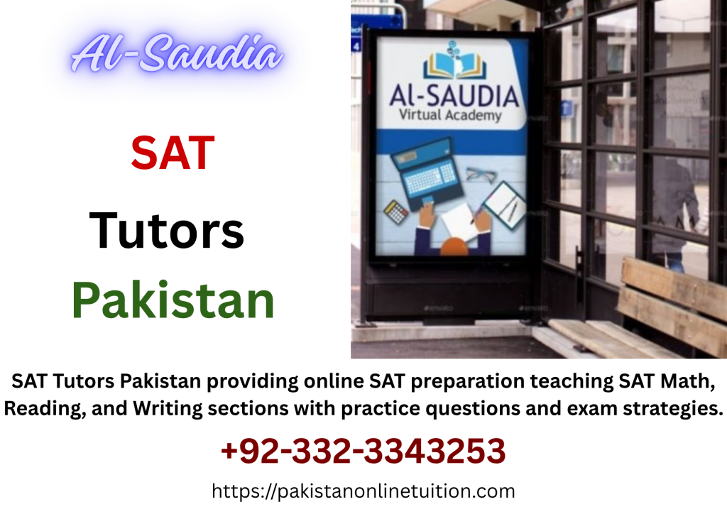 sat tutors pakistan
