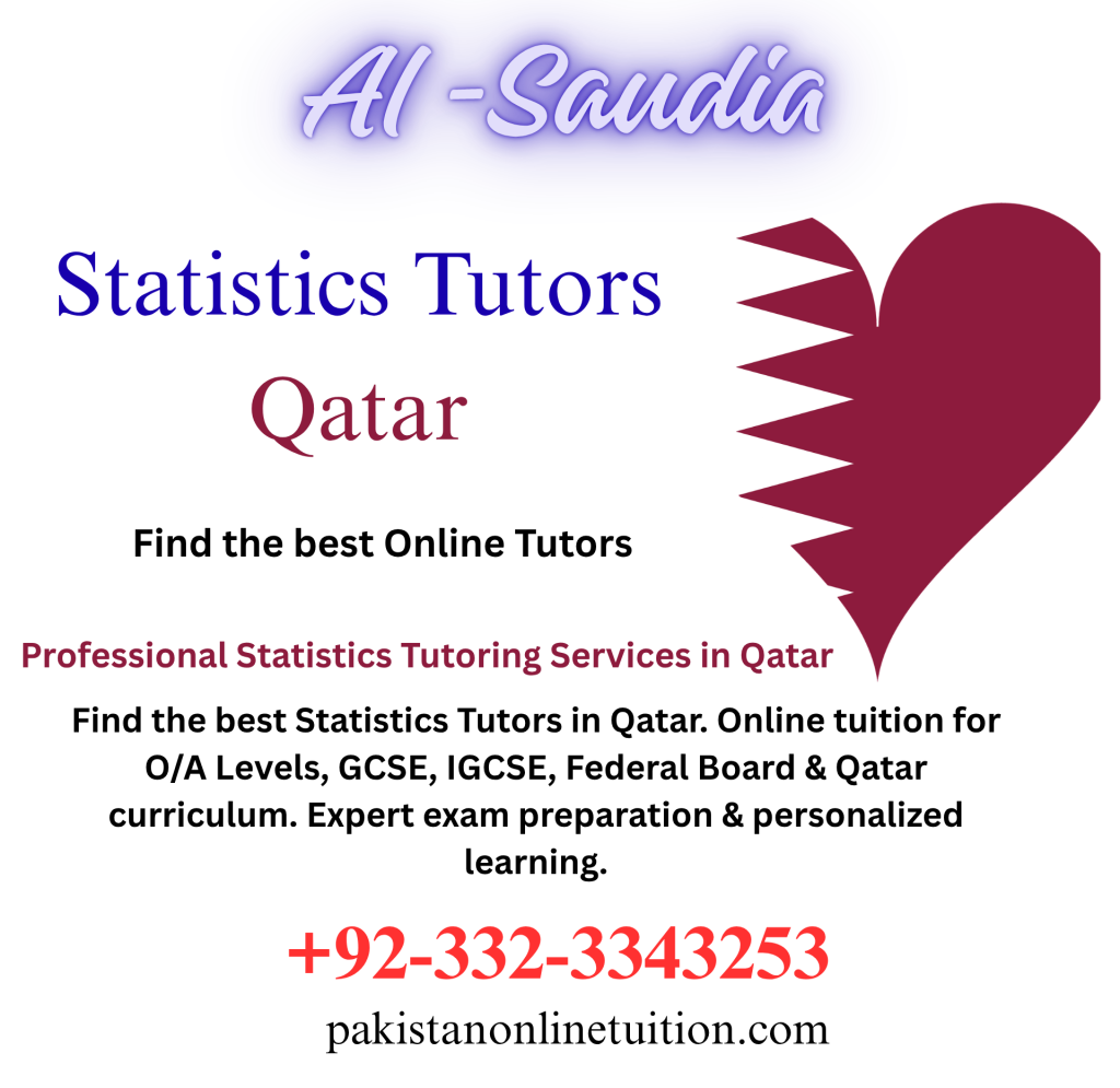  statistics tutors qatar