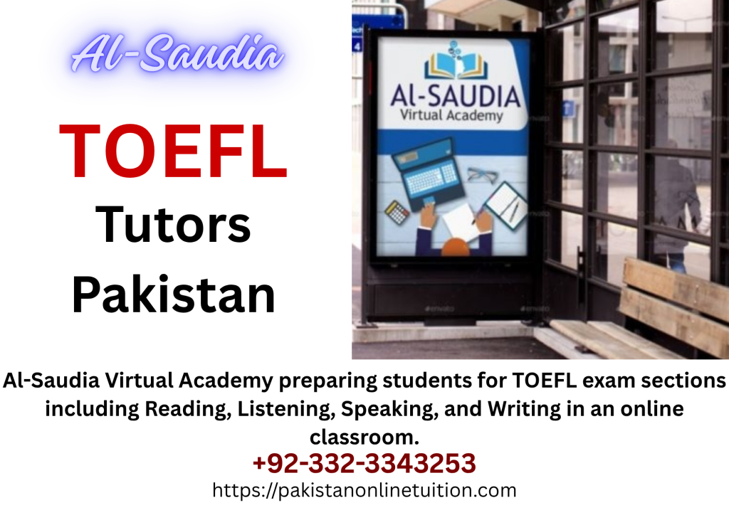 toefl tutors pakistan