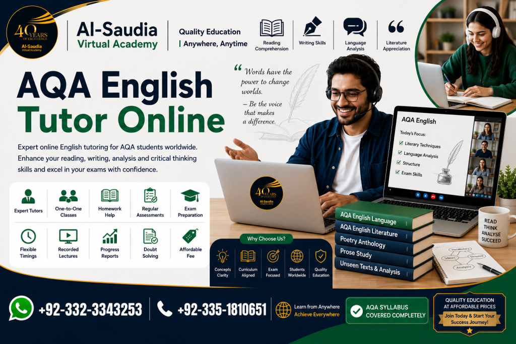 AQA English Tutor Online aqa english tutor online