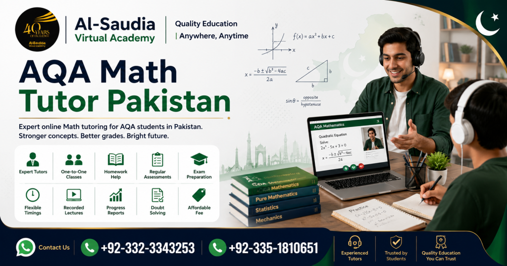 aqa math tutor pakistan